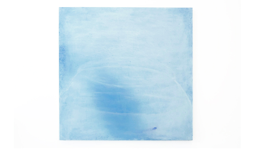 Eating the stars and dropping the juices of my heart drop by drop, 2012  |  Acrylic and ink on canvas, 67" x 67"